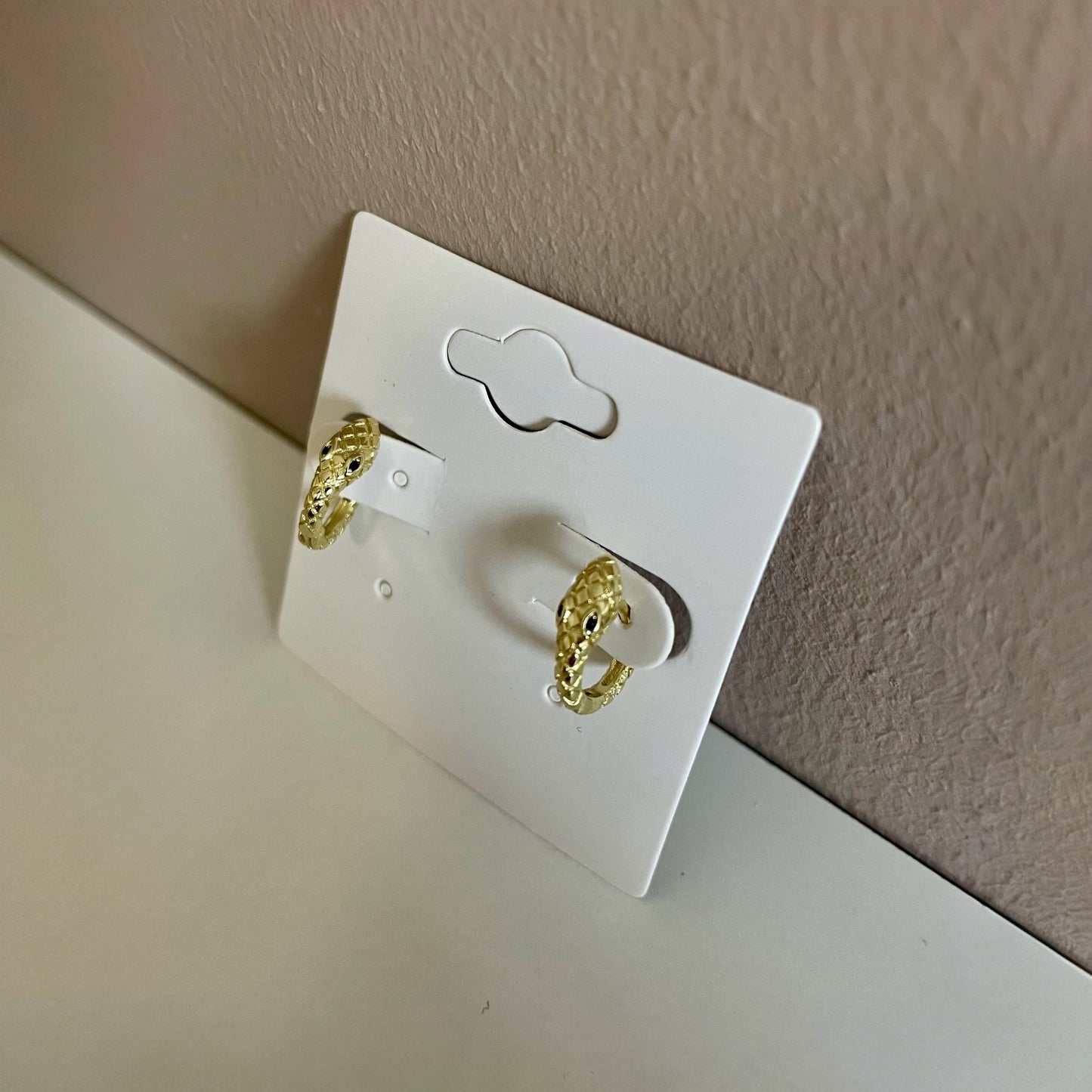 Medusa Huggie Earrings
