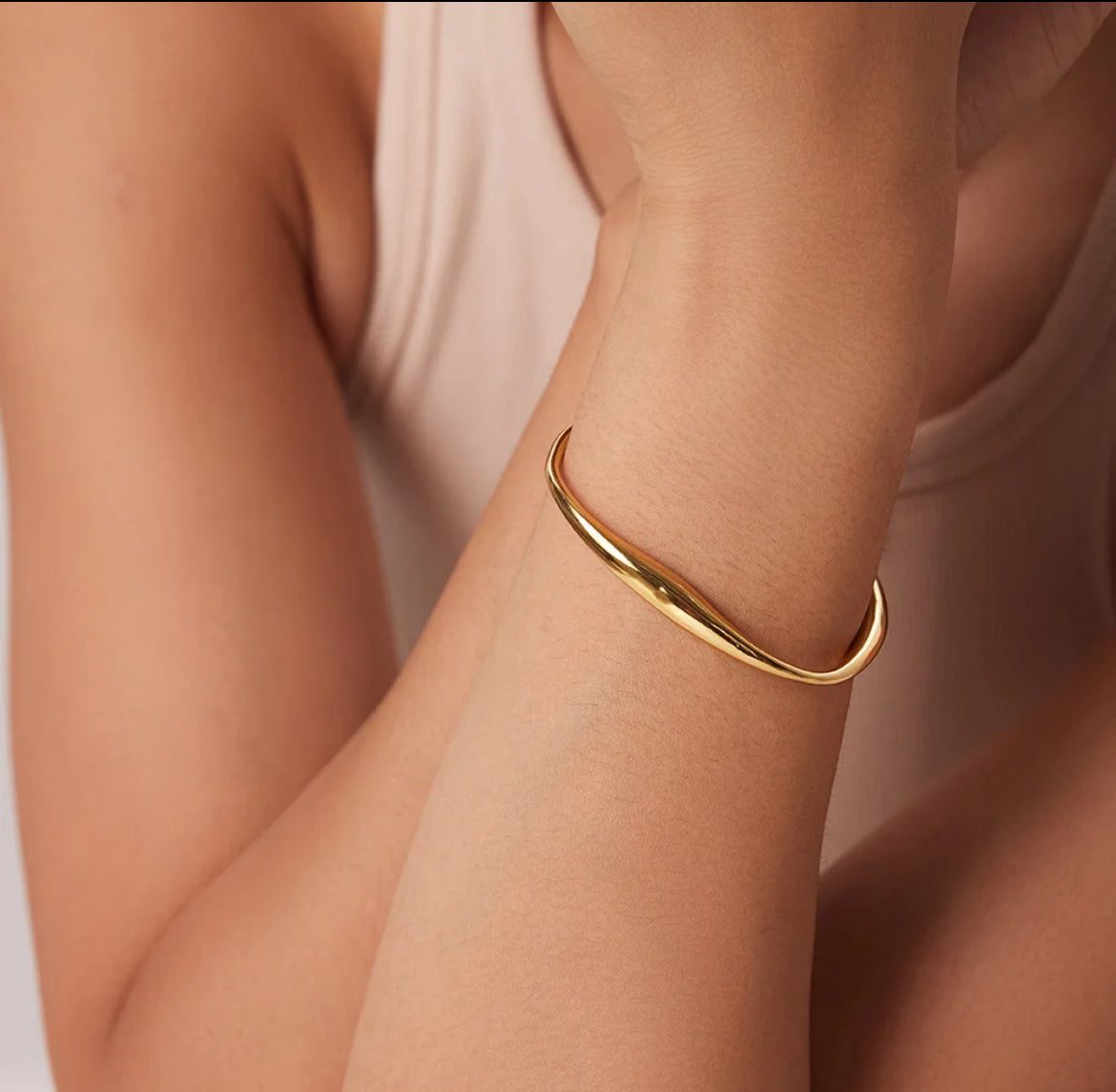 Wave Cuff Bangle