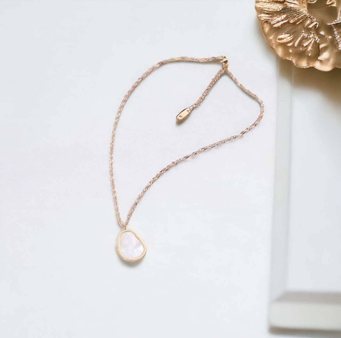 Coral Boho Necklace