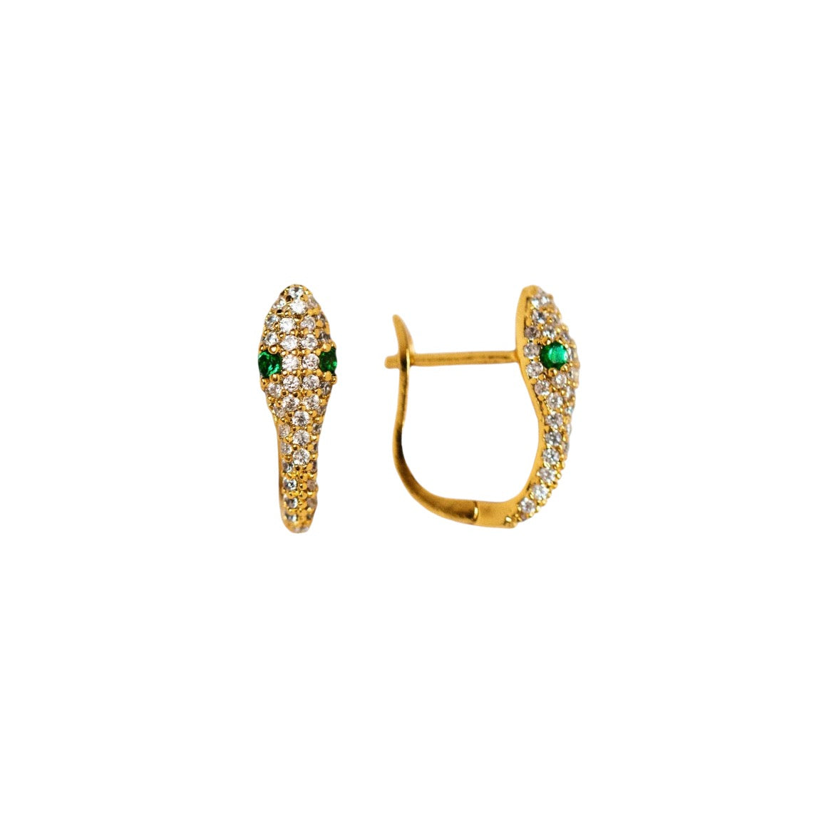 Medusa Hoop Earrings