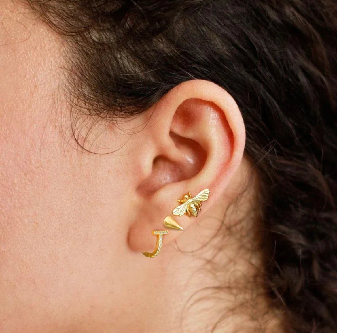 Shilah Huggie Hoop Earrings