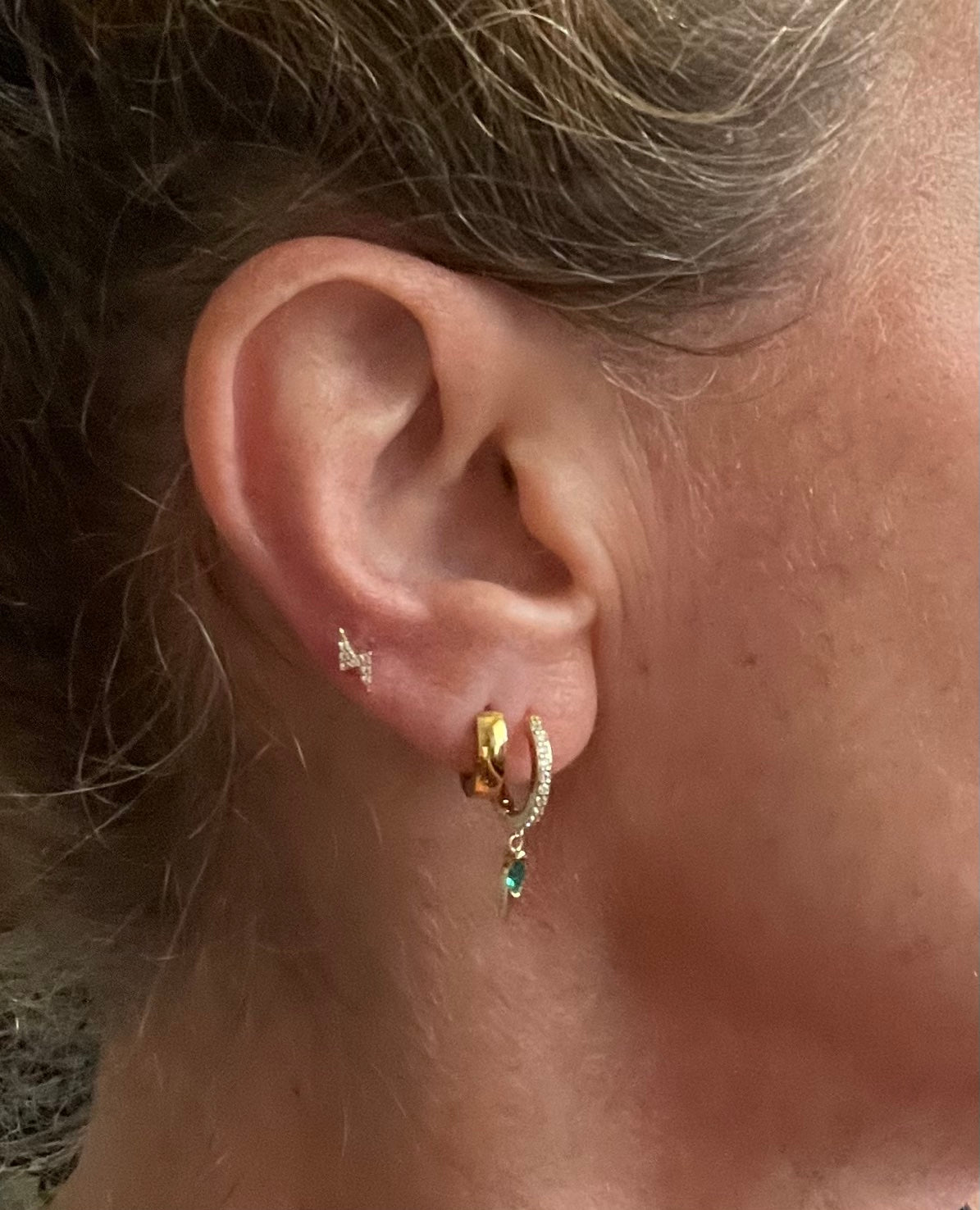 Sorento Huggie Earrings