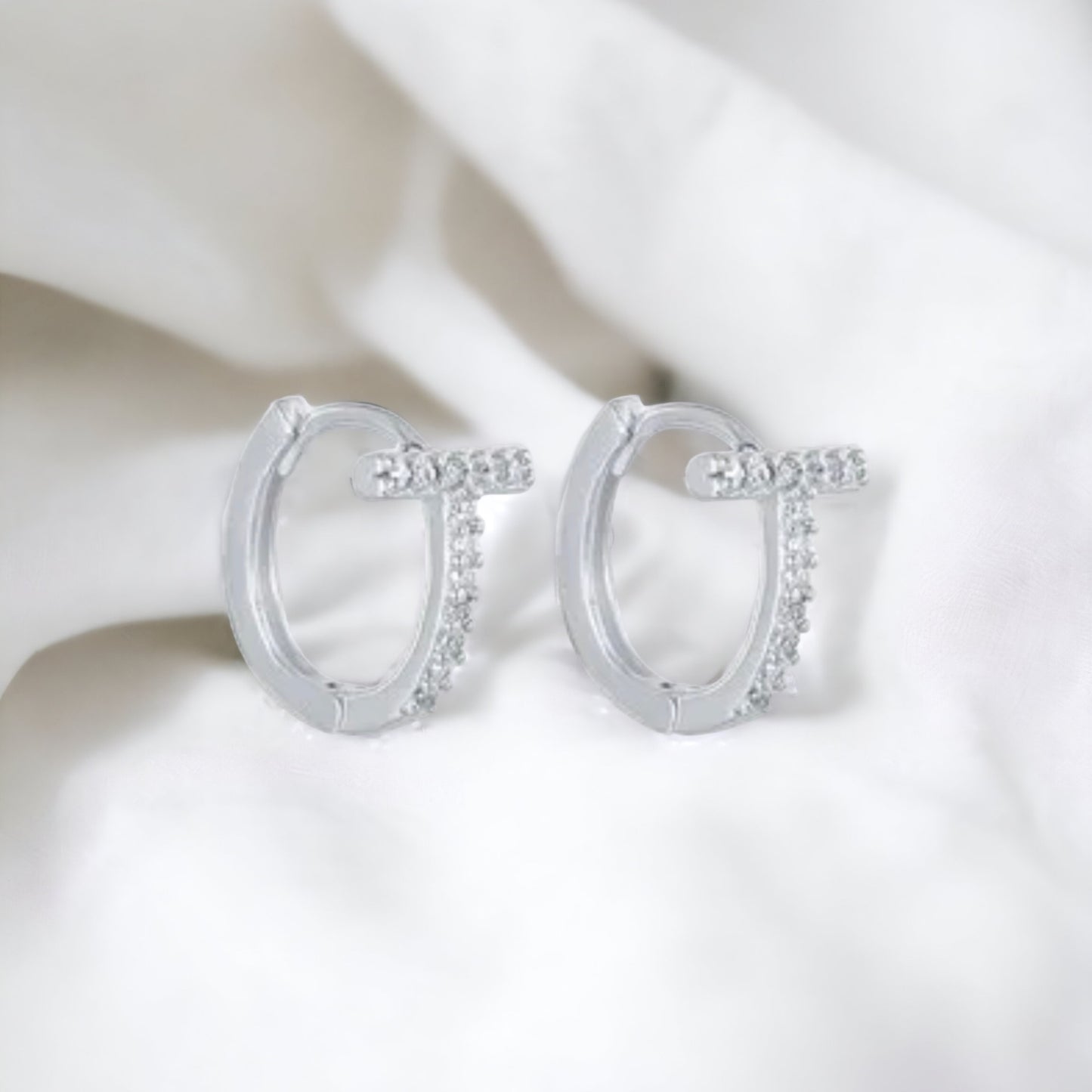 Shilah Huggie Hoop Earrings